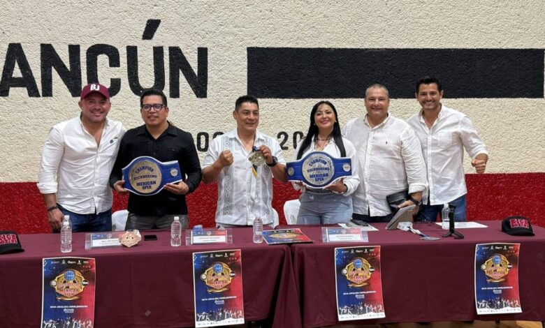 Abierto Mexicano de kickboxing llega a Cancún en su tercera edición