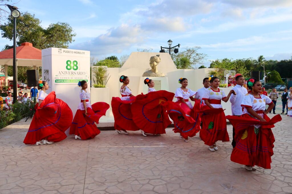 Celebración del 88 aniversario del cambio de nombre de Hacienda Santa María a Leona Vicario