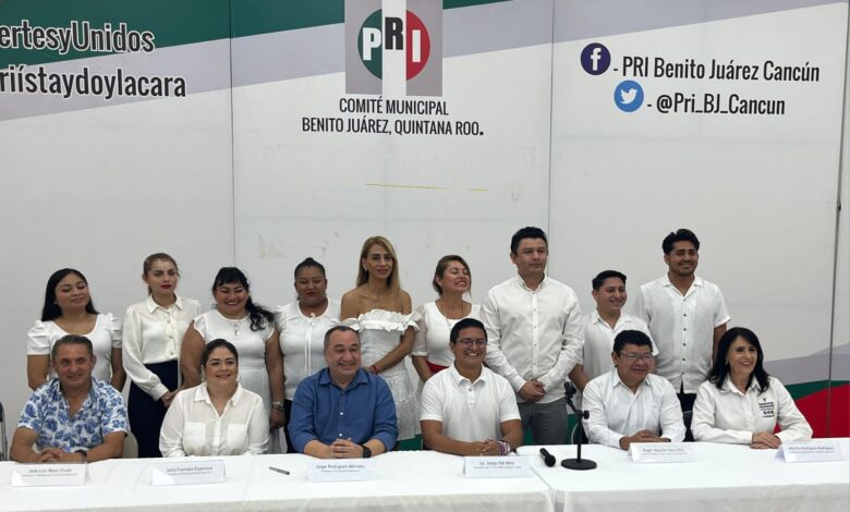 La coalición formada por el PAN y el PRI ha lanzado su plataforma de candidatos a diputados locales