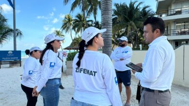 Isla mujeres alista preparativos para izar la bandera Blue Flag en Playa Norte y Playa Centro