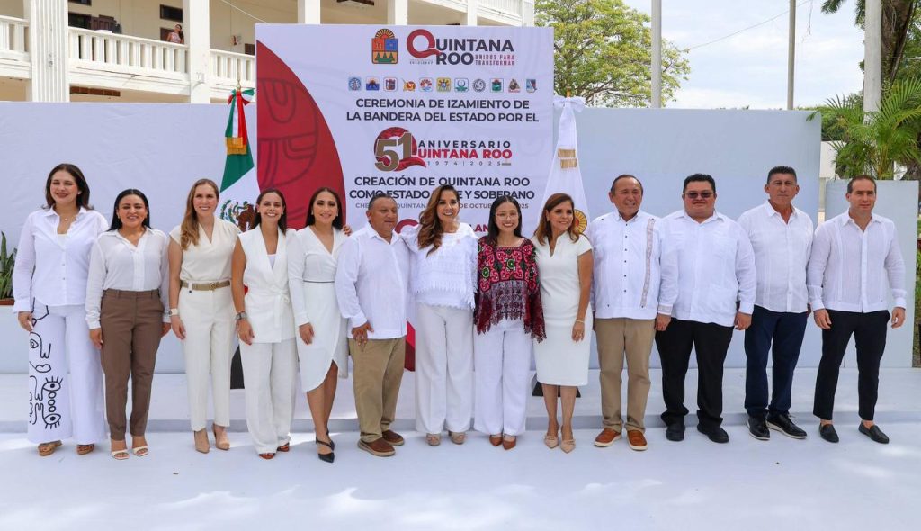 Ana Paty Peralta celebra 51 aniversario de Quintana Roo