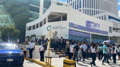 Bomberos de Cancún controlan incendio de subestación en edificio Tulum Center