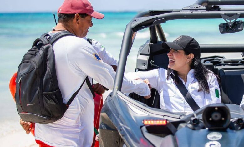 ¡Súper Guardavidas! Playa del Carmen estrena unidad rápida de rescate en playas
