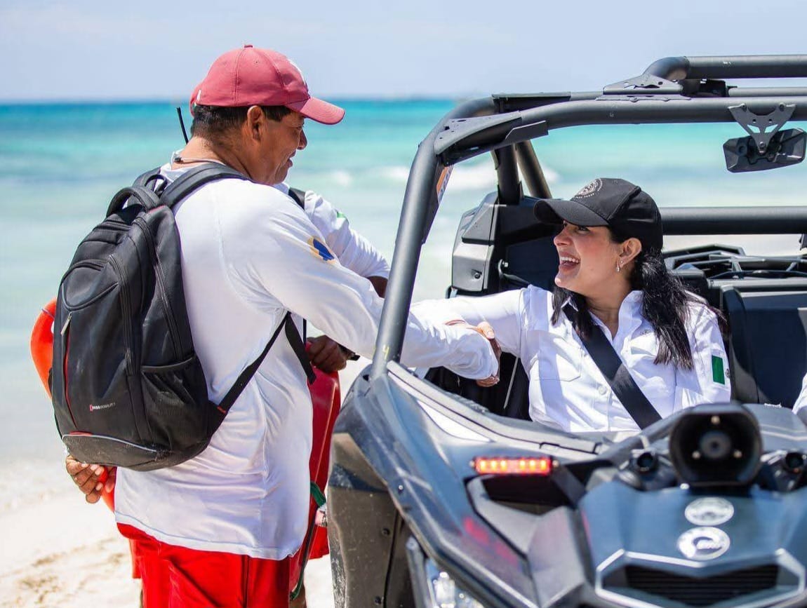 ¡Súper Guardavidas! Playa del Carmen estrena unidad rápida de rescate en playas