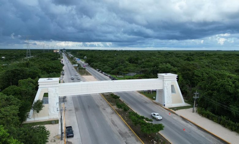 Playa del Carmen estrena nuevo Arco de Acceso con cámaras 24/7