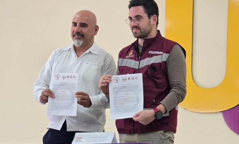 Óscar Rébora firma acuerdo de colaboración con la Universidad del Sur