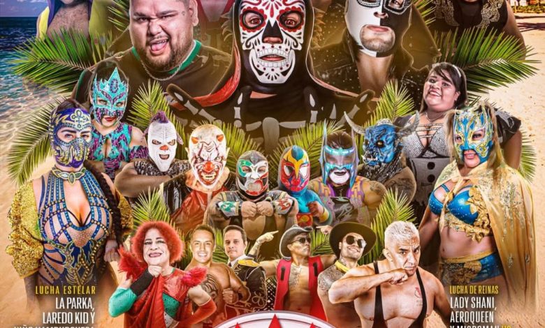 Lucha Libre AAA trae un cartel estelar al Poliforum de Cancún en Diciembre