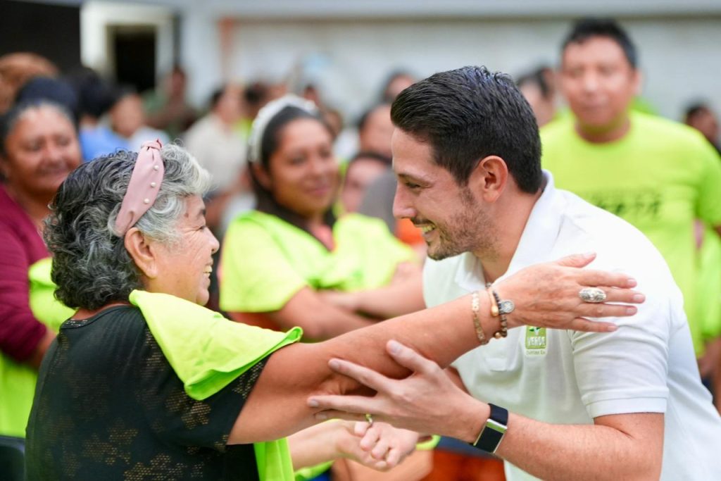 Renán Sánchez anuncia que el Partido Verde suma más de 70 mil afiliados en Q. Roo