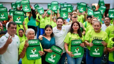 Renán Sánchez anuncia que el Partido Verde suma más de 70 mil afiliados en Q. Roo