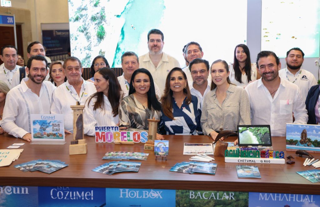 Puerto Morelos rrefuerza su posición en el Cancún Travel Mart
