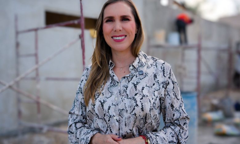 Atenea Gómez supervisa avances en la etación de Bomberos de Costa Mujeres