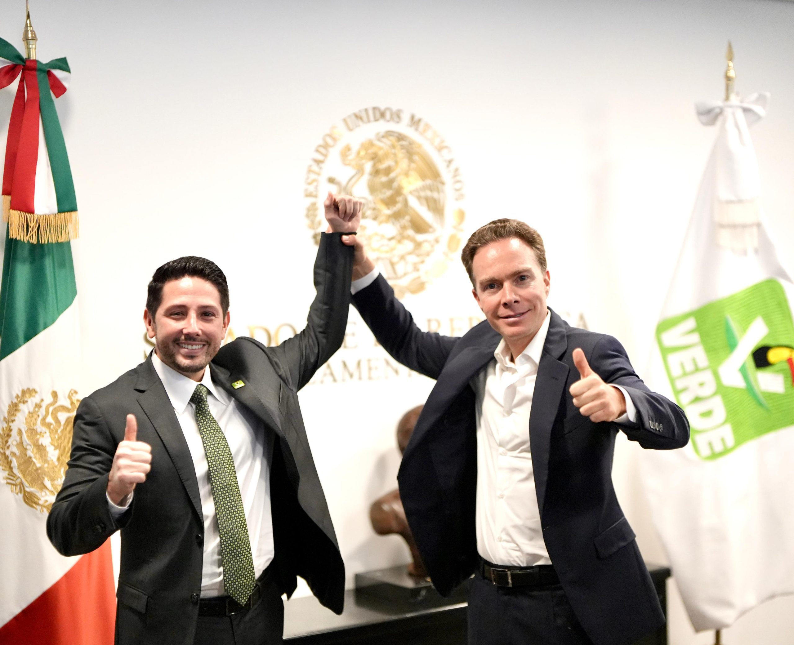 Renán Sánchez Tajonar fortalece coordinación legislativa del Partido Verde con Senado