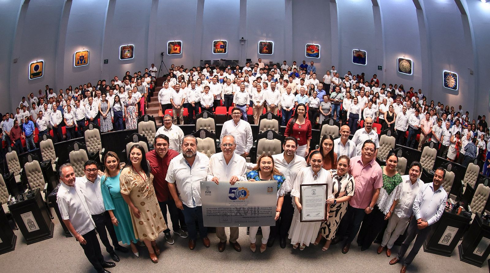 Legislatura de Q. Roo reconoce los 50 años de trayectoria del Tecnológico de Chetumal