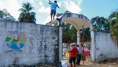 Panteón Municipal de Kantunilkín queda remodelado para Día de Muertos