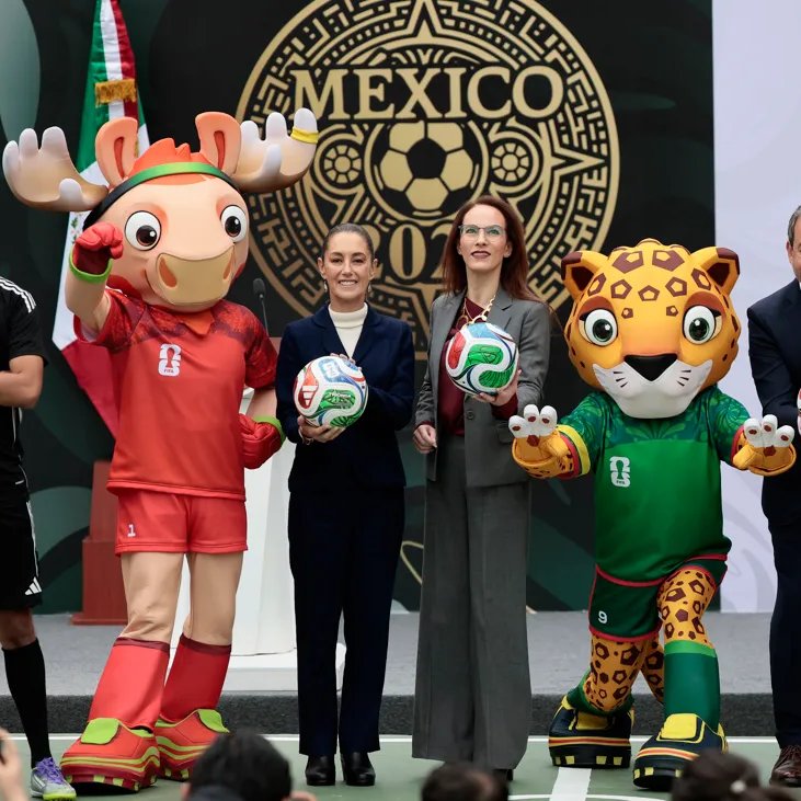 Sheinbaum regalará su boleto a la inauguración del Mundial 2026 a una niña sin recursos