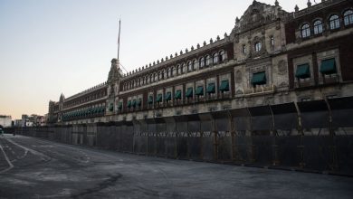Blindan Palacio Nacional antes de la marcha de la generación Z