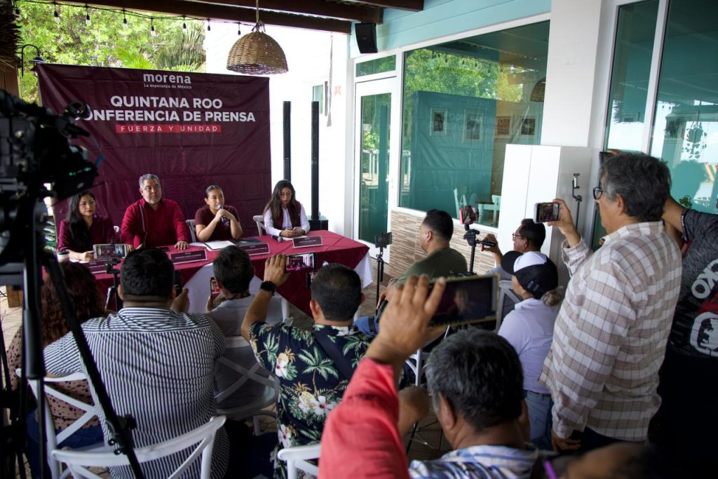 Morena destaca avances históricos en seguridad y turismo de Quintana Roo