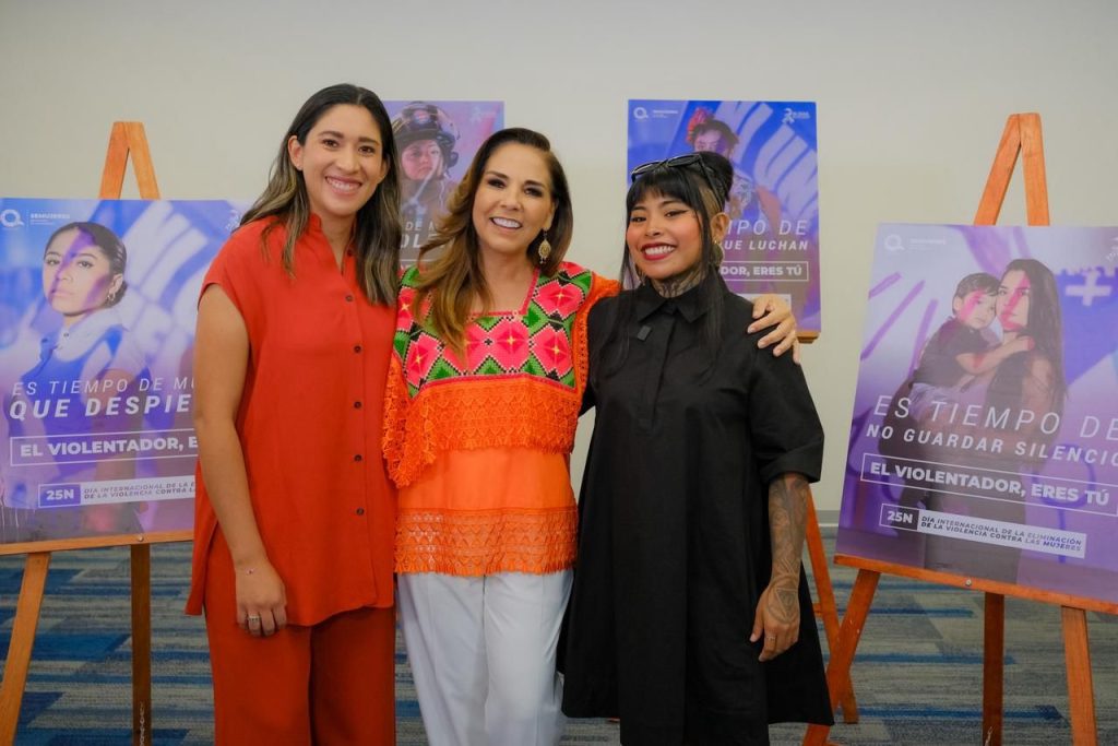 Mara Lezama lanza campaña "El Violentador Eres Tú"