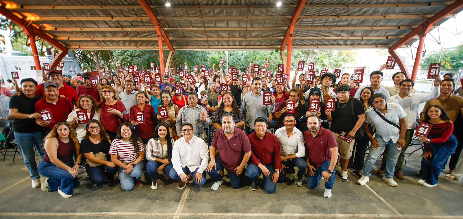 Santiago Frías destaca la fuerza del “Día del Pueblo” en el Distrito 07 de Cancún