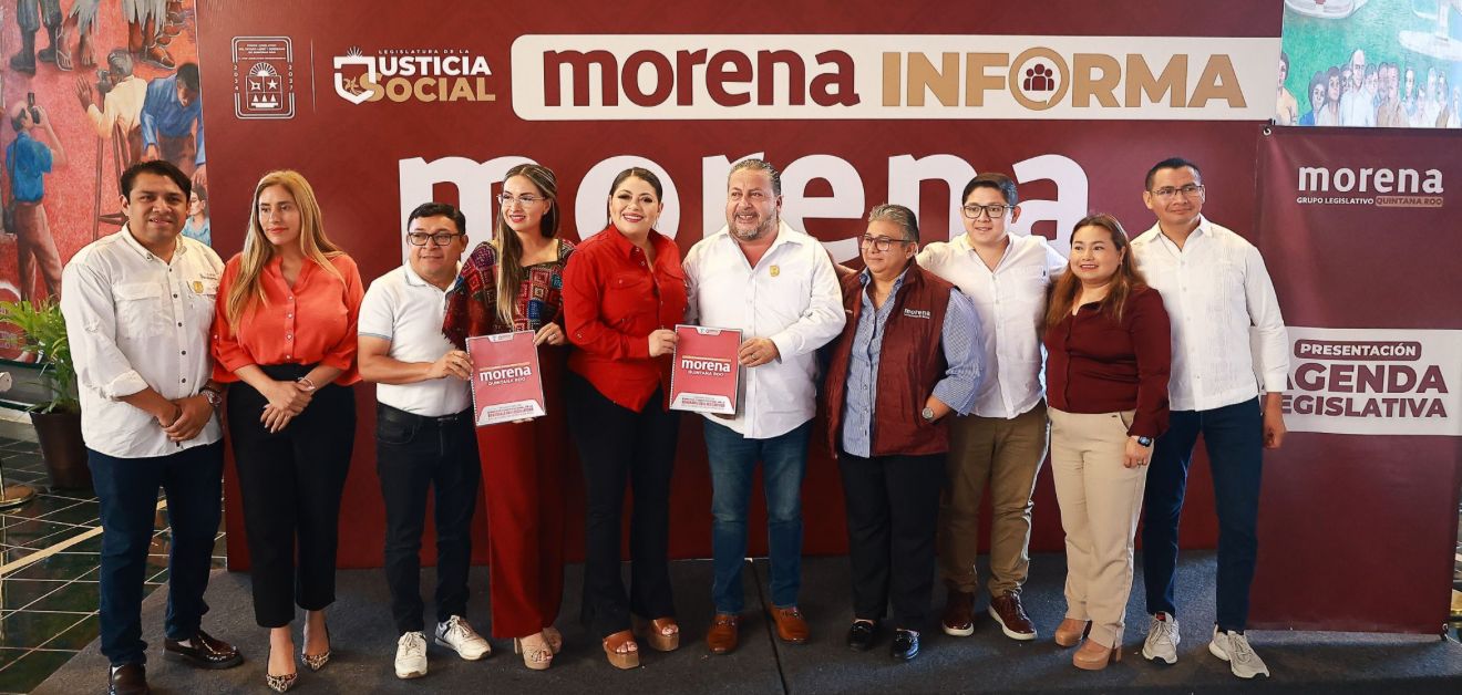 Morena presenta su Agenda Legislativa y destaca avances de la 4T en Quintana Roo