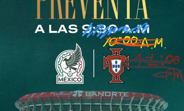 Cuando se reanudará la venta de boletos México vs Portugal luego del colapso de FANKI