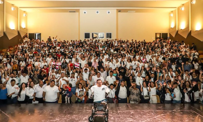 Patricio ‘Pato’ González inspira a jóvenes en el Día de la Discapacidad