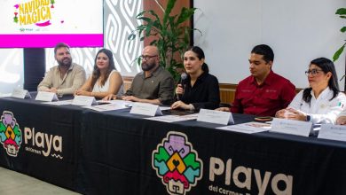 Playa del Carmen lanza la “Navidad Mágica 2025” con pista de hielo GRATIS