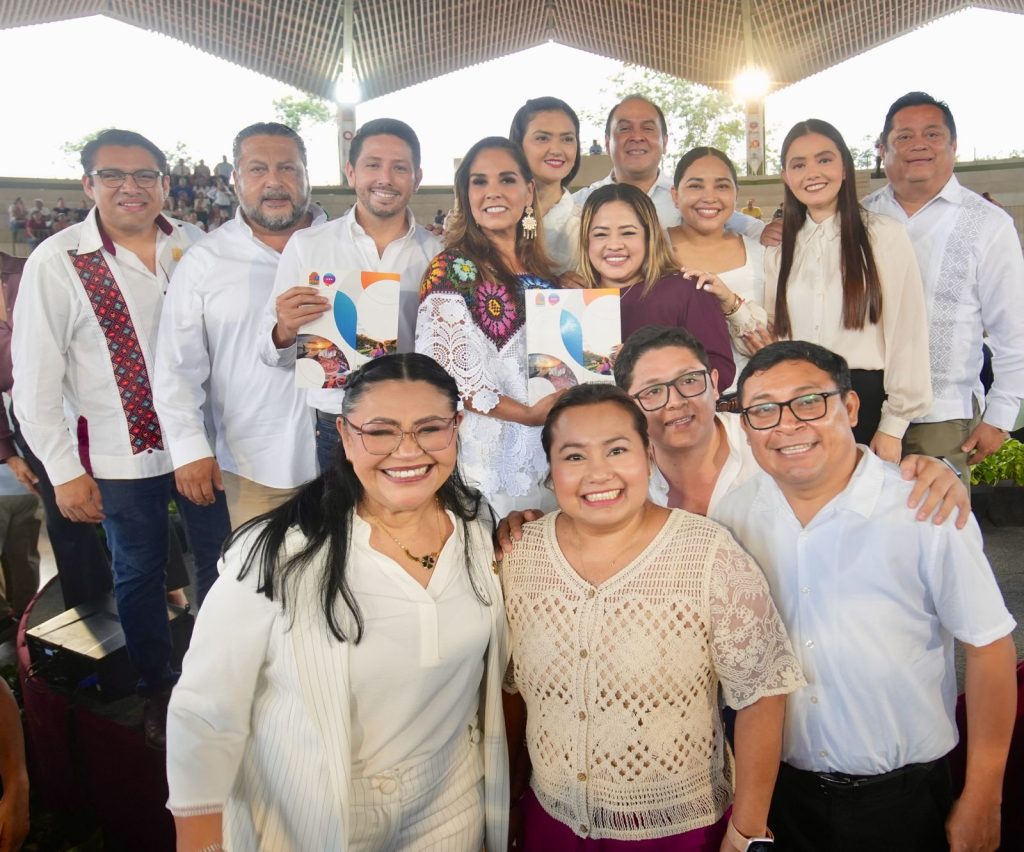 Renán Sánchez y Mara Lezama presentan plan estratégico Quintana Roo 2050