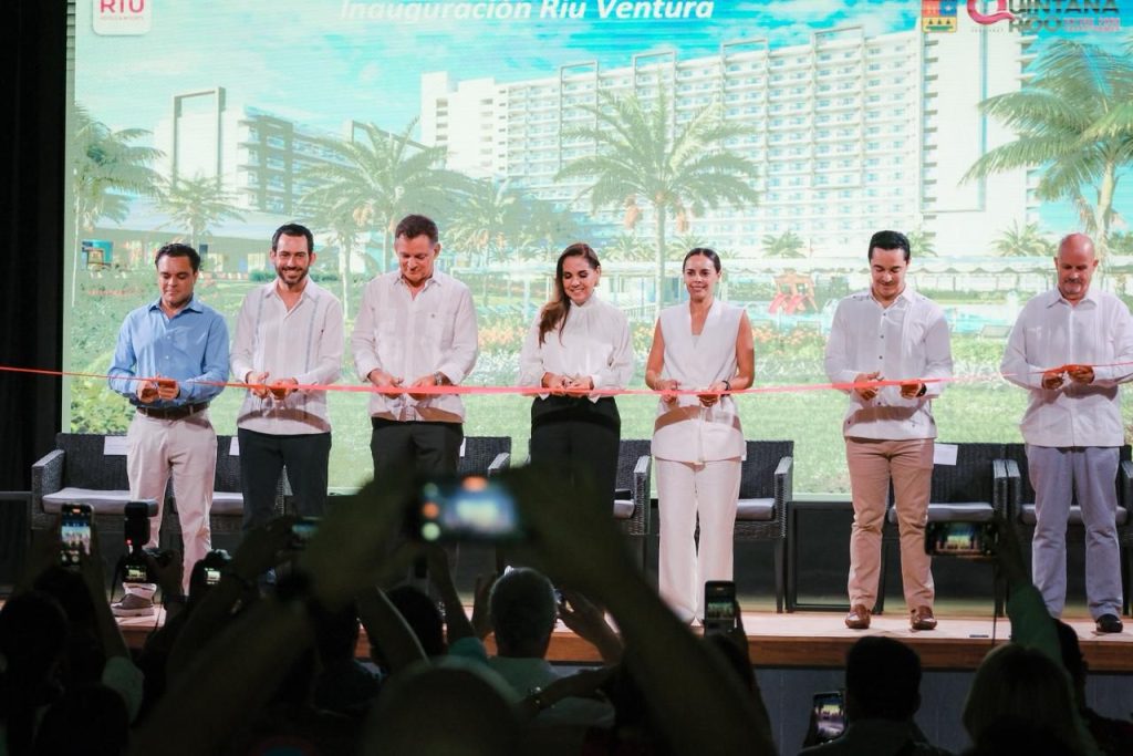 Mara Lezama inaugura Hotel Riu Ventura junto a 400 nuevos empleos en Cancún