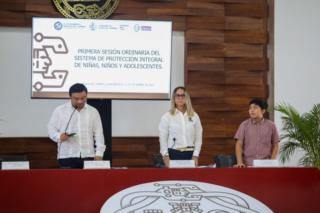 laya del Carmen fortalece derechos de la niñez en sesión de SIPINNA