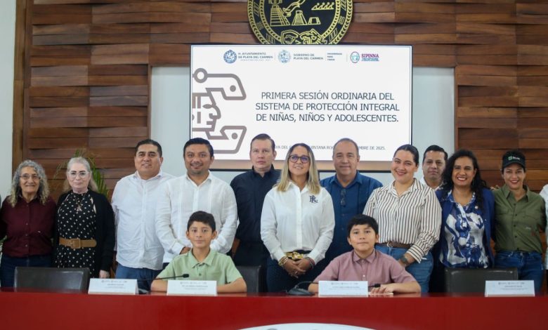 laya del Carmen fortalece derechos de la niñez en sesión de SIPINNA