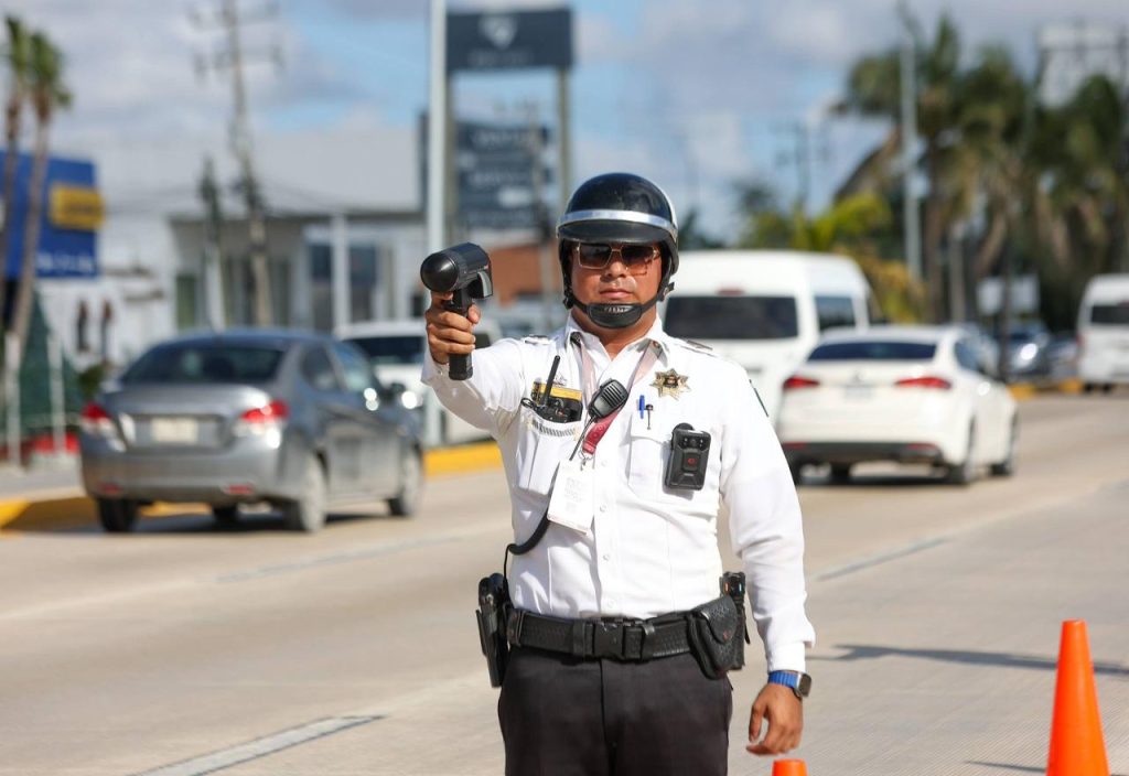 Cancún arranca operativos de reducción de velocidad en la Av.Colosio