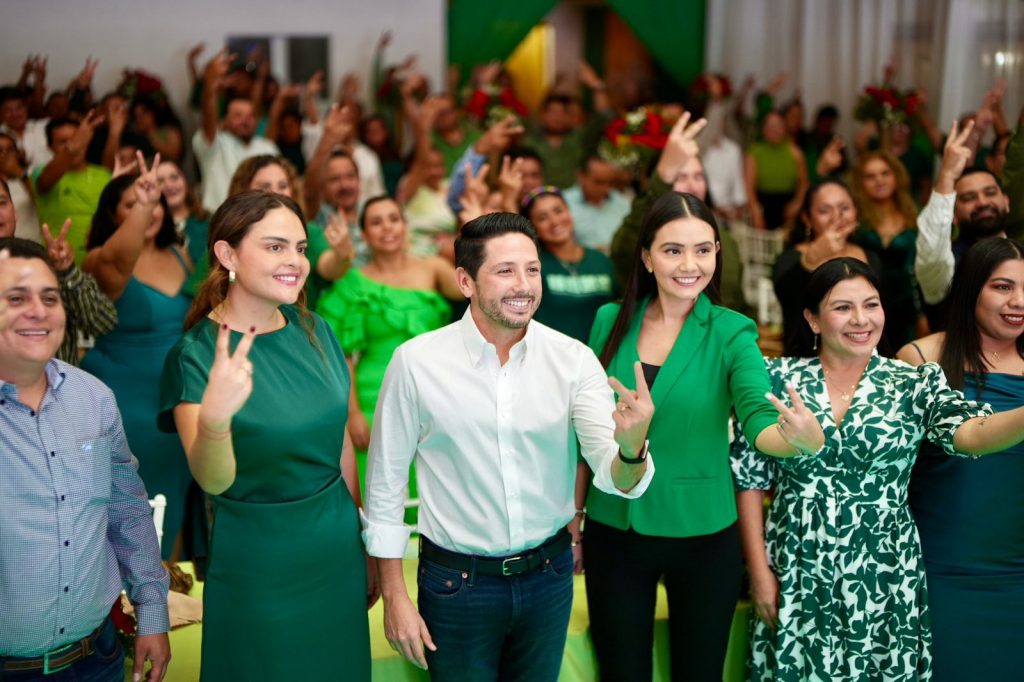 Renán Sánchez Tajonar reafirma unidad del Partido Verde en el sur de Q. Roo