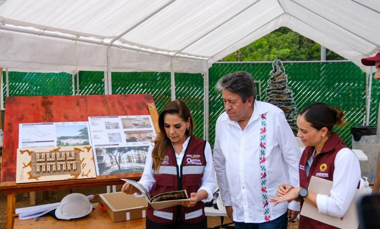 Mara Lezama supervisa inicio de mil "Viviendas para el Bienestar"