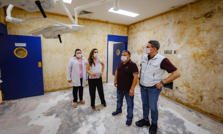 Mara Lezama supervisa nuevo quirófano en José María Morelos