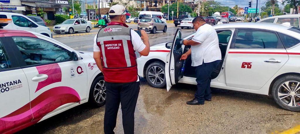 IMOVEQROO refuerza operativos de Movilidad Segura en todo Quintana Roo