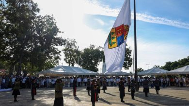 Ana Paty Peralta participa en el 51 Aniversario de la Constitución de Q. Roo