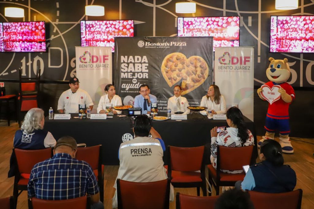 DIF Cancún y Boston’s Pizza lanzan campaña contra el trabajo infantil