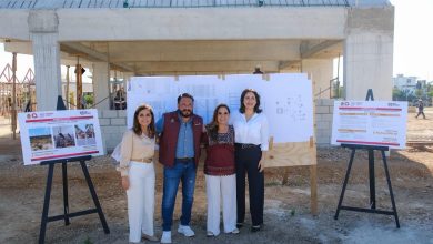 Mara Lezama supervisa avances de la Fábrica de Artes y Oficios en Playa del Carmen