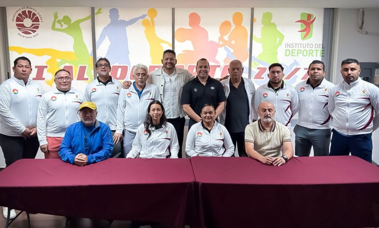 Selecciones de baloncesto Cancún 2026 presentan a entrenadores para CONADE