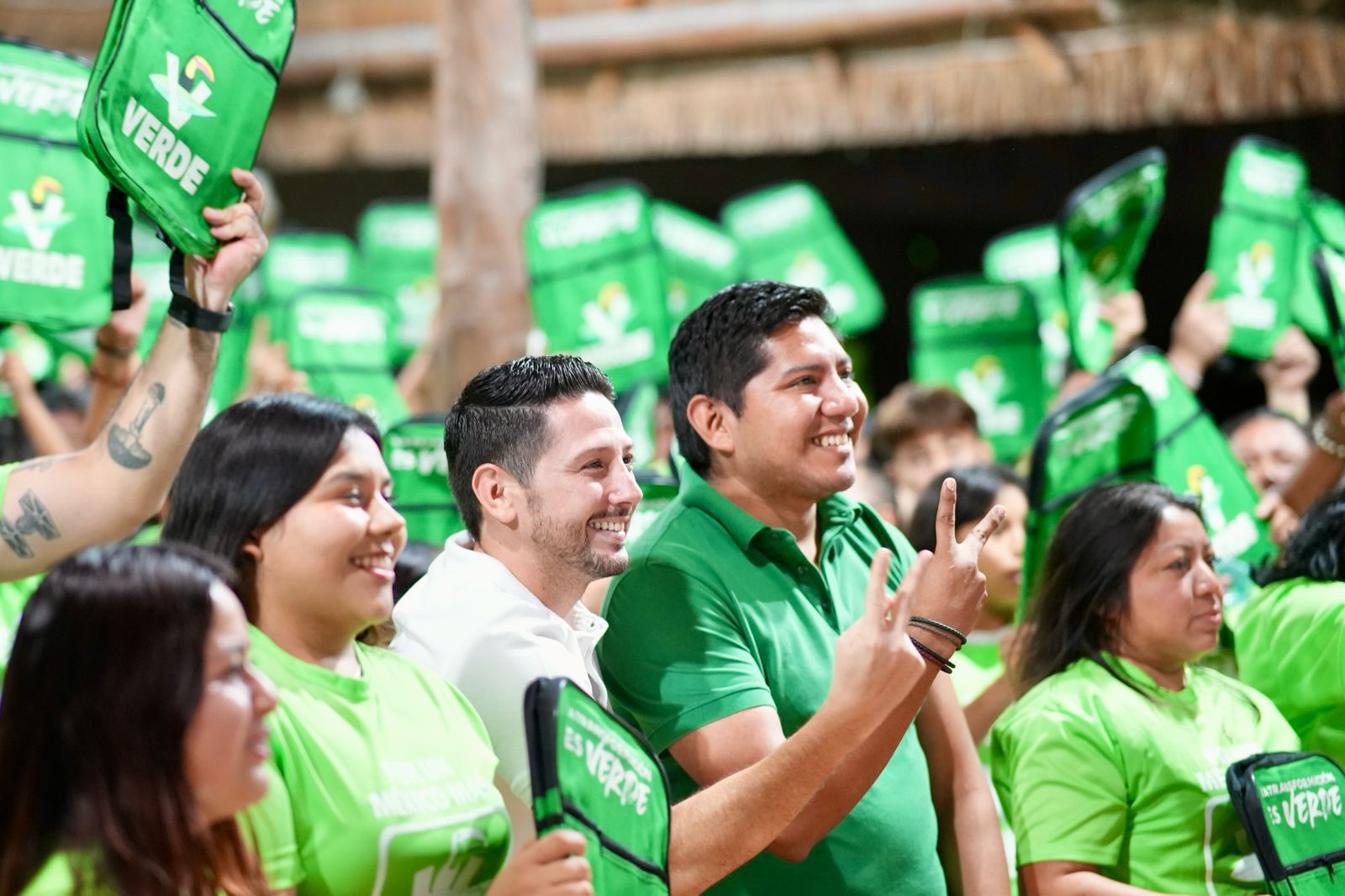 Renán Sánchez fortalece estructura del Partido Verde en municipio Tulum