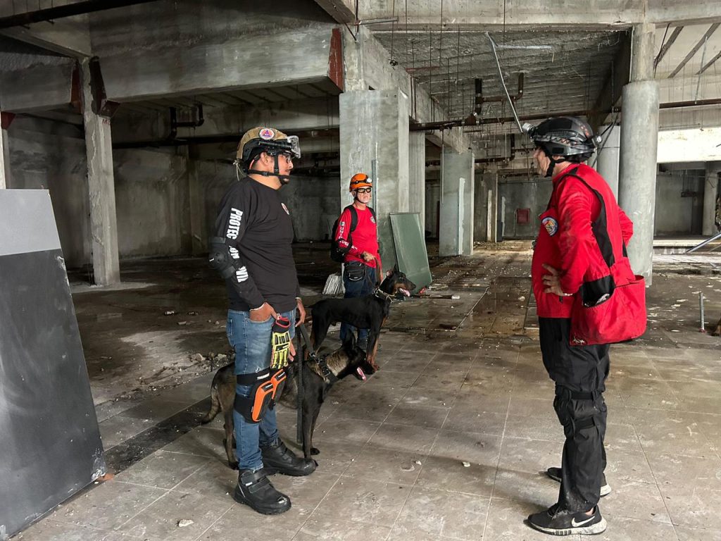 Binomios K9 de Cancún entrenan para salvar vidas en emergencias