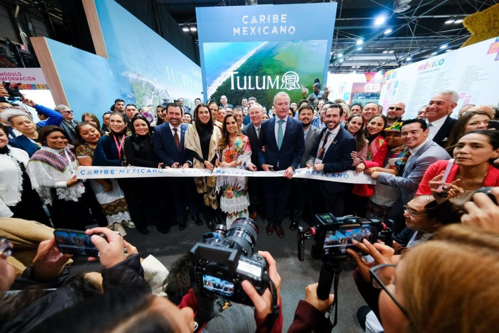 Mara Lezama inaugura Pabellón del Caribe Mexicano en FITUR 2026