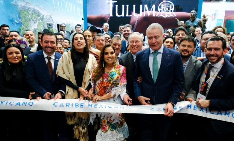Mara Lezama inaugura Pabellón del Caribe Mexicano en FITUR 2026