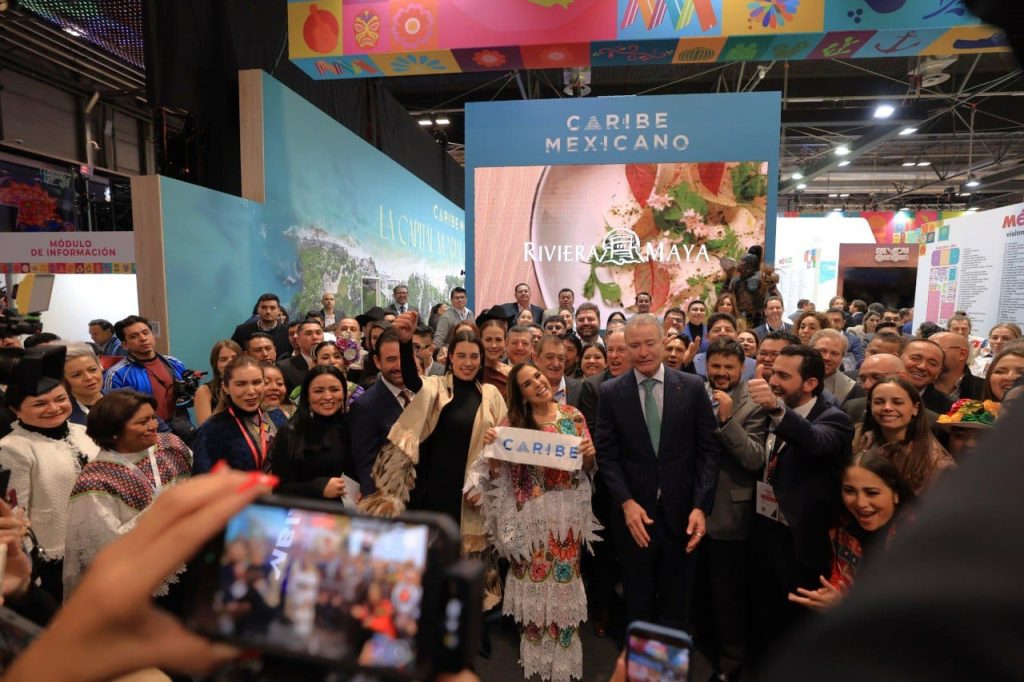 Blanca Merari posiciona a Puerto Morelos como líder de aventura en Madrid