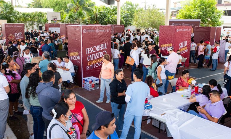 Estefanía Mercado lleva "Chambamanía" y servicios sociales a El Ejido