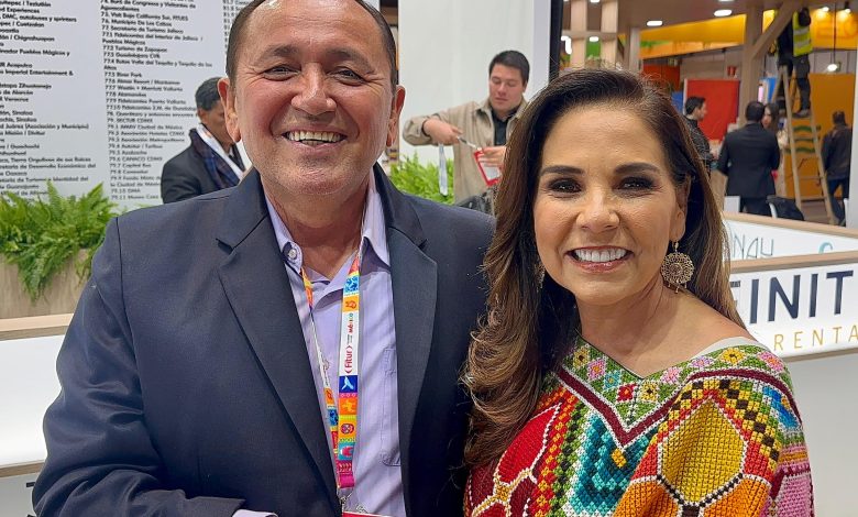 Mara Lezama y Nivardo Mena promocionan Holbox en Madrid España