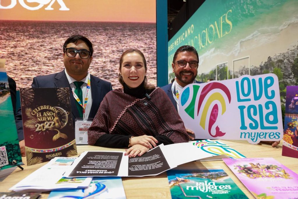 Atenea Gómez lanza campaña “Isla Mujeres, Paraíso con Corazón” en FITUR