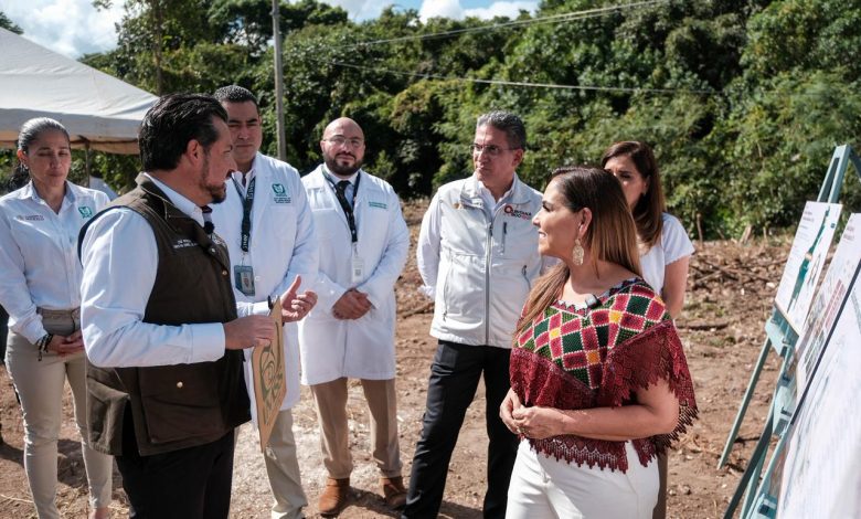 Mara Lezama y Zoé Robledo supervisan nueva clínica IMSS en Cancún