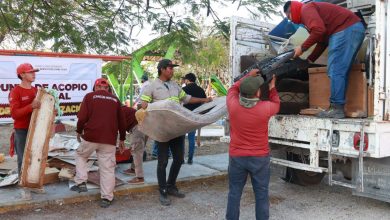 Ana Paty Peralta supervisa jornadas de descacharrización en Supermanzanas de Cancún